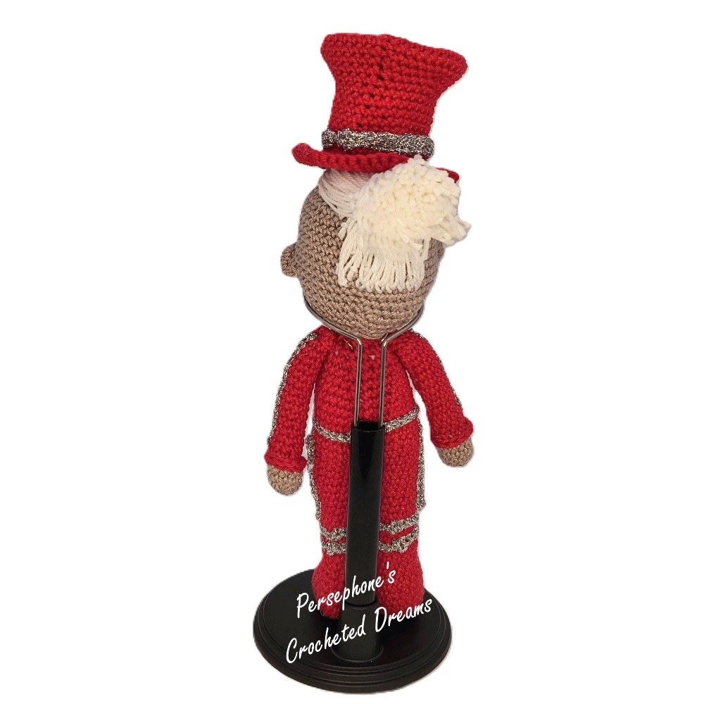 Persephone's Crocheted Dreams Till Lindemann - Till Lindemann Dekorative Puppe - Rot